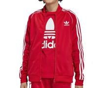 adidas Giacca Rosso Ragazzo Track Top, rosso, 9-10 Anni