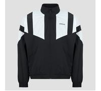 ADIDAS ORIGINALS Giacca di mezza stagione 'BLOCKED TRACK' nero / bianco Uomo - Abbigliamento - Taglie comode - Giacche ADIDAS ORIGINALS L
