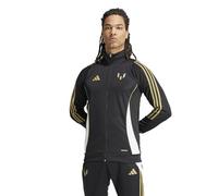 adidas Giacca tuta Messi Uomo, Nero, XL