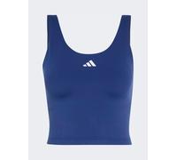 adidas Gilet corto adidas 3-A righe Studio 44 blu