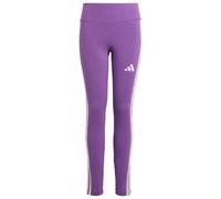 adidas - Girl's 3-Stripes Leggings 230 - Leggings 140 lilla