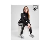 adidas Girls' Poly Full Zip Completo Junior, Nero 9-10Y