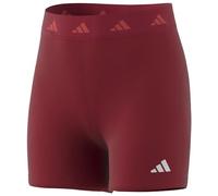 adidas Fille TECHFIT SHORT LEGGINGS, team power red 2/bright red/white, 11-12 Years