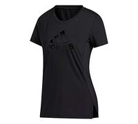 adidas Glam On Bos T-Shirt, Maglietta da Donna, Nero, XS