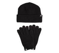 adidas Glove + Beanie Pack Stile di Vita Sportivo, Black/White, M Unisex-Adulto