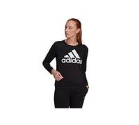 Adidas GM5519 W BL FT Swt Maglia Lunga Donna Black/White M