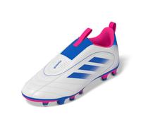 adidas Goletto Ix Invisible Solid Multi Ground - Sneaker da calcio unisex per bambini, Bianco Luce Royal Team Rosa Shock, 27 EU