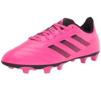 adidas Goletto VIII Firm Ground Soccer Shoe, Team Shock Pink/Core Black/Core Black, 6 US Unisex Big Kid