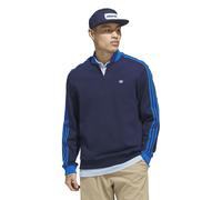 Felpa Originals 3-Stripes 1/4 Zip Night Indigo S