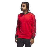 adidas Golf Originals Pullover F 3 Stripe 1/4 Zip, rosso