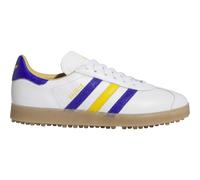 adidas Golf Originals Scarpe da golf Gazelle, bianco/blu scuro/giallo