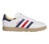 adidas Golf Originals Scarpe da golf Gazelle, bianco/blu scuro/rosso