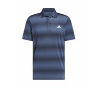 Adidas Golf Polo Adidas Golf Ultimate365 in mesh con stampa UPF medium blu