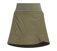 adidas Golf Women's Standard Frill Skort, Olive Strata, XL