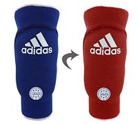 adidas Gomito Imbottito Reversibile, Gomitiere Unisex Adulto, Rosso/Blu, S