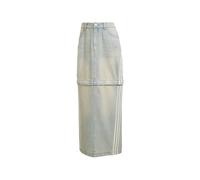 Adidas - Gonna Denim Due-In-One Denim Chiaro - - Sport - Donna - Blu - XS