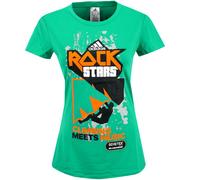 Adidas Gonna Stars T-Shirt Rockstar Gore-Tex Arrampicata Musica Top Verde XS-XXL