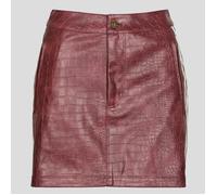 adidas Gonne corte PLEATHER MINI SKIRT in Rosso FR 36