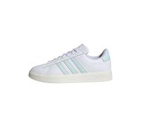 adidas Grand Cloudfoam Lifestyle Court Comfort Shoes, Scarpe Donna, Ftwr White/Halo Mint/Core White, 39 1/3 EU