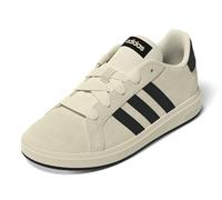 Adidas Grand Court 00s, Scarpe da Ginnastica Unisex-Bambino, Wonder Bianco/Nero/Bianco, 3 US Little Kid