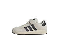 adidas Grand Court 00s Shoes Children, Scarpe Unisex-Bambini, Wonder White/Core Black/Wonder White, 35 EU