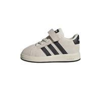adidas Grand Court 00s Shoes Infants, Scarpe Unisex-Bimbi 0-24, Wonder White/Core Black/Cloud White, 20 EU