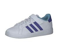 Adidas Grand Court 2.0 El K, Sneaker, Ftwr White/lucid Blue/preloved Blue, 33 EU