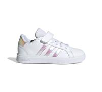 Adidas Grand Court 2.0 Ftwwht/Irides/Ftwwht da Bambina 33 Bianco