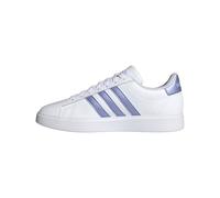 adidas Grand Court 2.0, Scarpe da Ginnastica Donna, Bianco Blu Spark Met Blue Spark, 40 2/3 EU