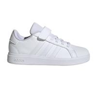 adidas Grand Court 2.0 Shoes Children, Scarpe da Tennis, Ftwr White/Crystal Jade/Clear Pink, 21 EU