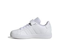 Scarpe adidas Grand Court 2.0 con velcro bianco puro rosa verde per bambini - 31