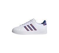 Adidas Grand Court 2.0, Sneaker Donna, Ftwr White Ftwr White Team Royal Blue, 37 1/3 EU