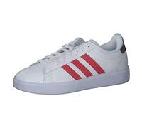 adidas Grand Court 2.0, Sneaker Uomo, Ftwr White Better Scarlet Core Black, 42 2/3 EU