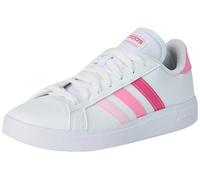 adidas Grand Court Base 2.0 Shoes, Scarpe Donna, Cloud White/Bliss Pink/Clear Pink, 38.5 EU