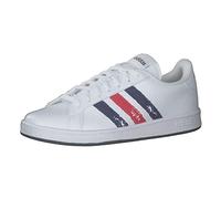 Adidas Grand Court Base Beyond, Scarpe Sportive da Uomo, Ftwbla/Azzurro/Scarl, 44 2/3 EU