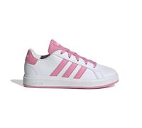 Adidas Grand ourt 2.0 Lifestyle Lace-Up ftwwht/blipnk/cblack da Bambina 38 Bianco