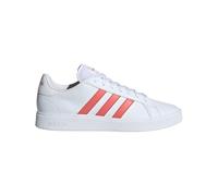 adidas Grand TD Lifestyle Court Casual Shoes, Sneakers Uomo, Cloud White/preloved Scarlet/Cloud White, 44 2/3 EU