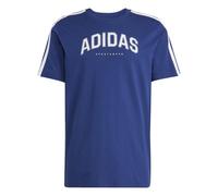 adidas Graphic Maglietta Uomini - Blu Scuro, Bianco, Taglia: S