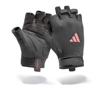 adidas Guanti da allenamento essenziali, tecnologia Aeroready che assorbe l'umidità, insieme a un palmo estremamente confortevole e resistente in finta pelle scamosciata