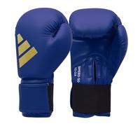 adidas Guanti da boxe Speed 50, per adulti, boxe 14 oz, guanti punching comodi e durevoli, blu