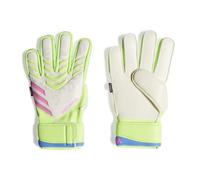 adidas Guanti da portiere unisex Match Fingersave da portiere, bianco/limone/rosa lucido, taglia 7