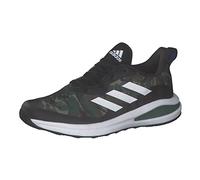Adidas GV9466 Fortarun K Unisex - Bambini, Core Black/Ftwr White/Green Oxide EU 38