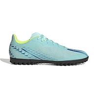 Adidas GW8508 X SPEEDPORTAL.4 TF Unisex - Adulto, Clear Aqua/Power Blue/Solar Yellow EU 43 1/3