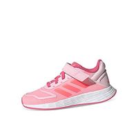 Adidas GZ1056 Duramo 10 El K Unisex - Bambini, Clear Pink/Acid Red/Rose Tone EU 39 1/3