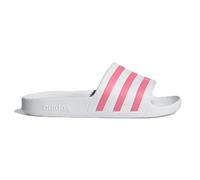 adidas Donna Adilette Aqua Slides, Cloud White / Rose Tone / Cloud White, 39 EU