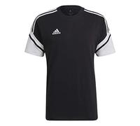 Adidas H21261 CON22 Tee T-Shirt Uomo Black/White XL