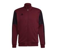 Adidas H60010 TIRO TK Jkt ST Giacca Uomo Shadow Red XS