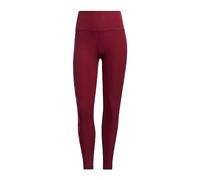 Adidas VF 3BAR 7/8 T, Leggings Donna, Legacy Burgundy, M