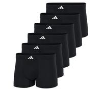 adidas Herren Boxershorts 6er Pack Active Micro Tech Trunks Logo Schwarz M-2XL