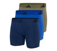 adidas Herren Unterwäsche Bosershorts 3er Pack-Boxer Brief (3pk) -Active Flex Cotton Pantaloncino, 901 Assortiti, S Uomo